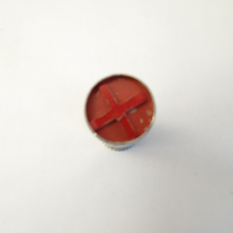 Cartouche de lance fusée Allemande longue  1 etoile rouge