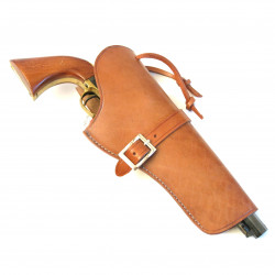 Etui cuir revolver poudre...