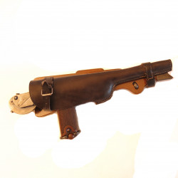 Crosse bois avec cuir pistolet Borchardt 