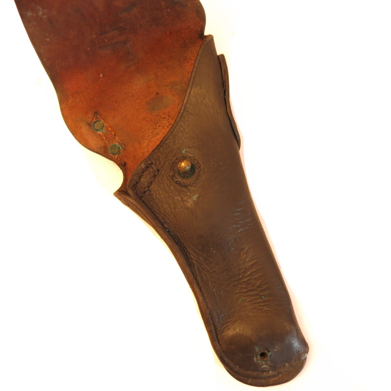 Etui cuir original  Colt 45 Milwaukee  1942  ref et 966