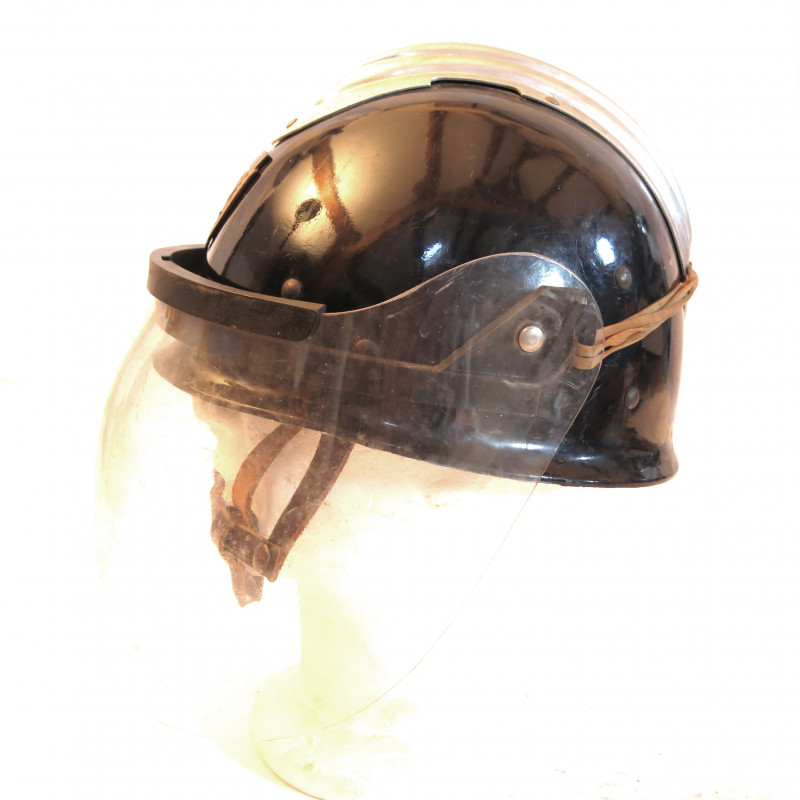 Casque de la police Francaise avec visiere ref ca 73