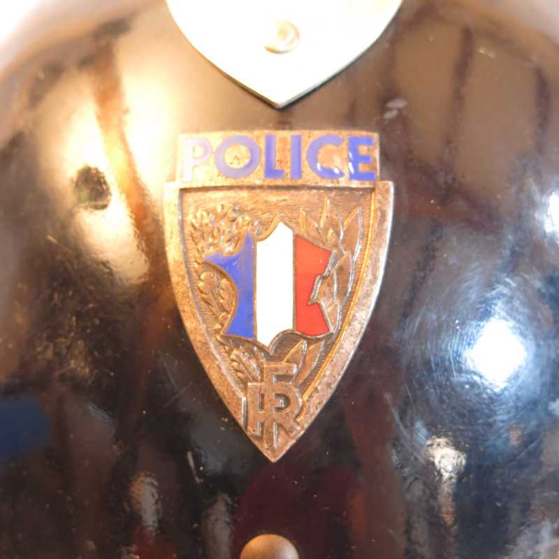 Casque de la police Francaise + protection
