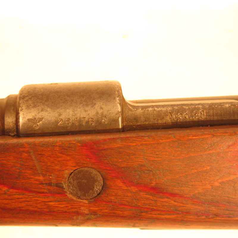 Mauser 98K code byf 44 N° 28176 calibre d'origine  8 x 57