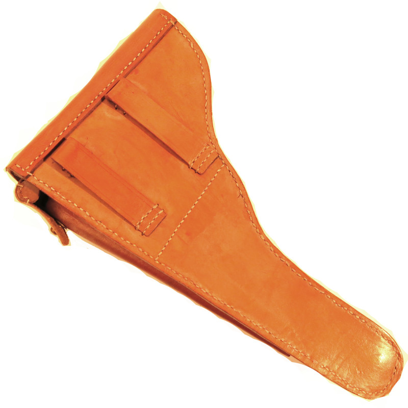 Etui cuir P08 Marine noir