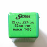 Ogives Sierra calibre 22 -224 dia 52 gr match 