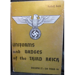 Uniforms and badges of the...