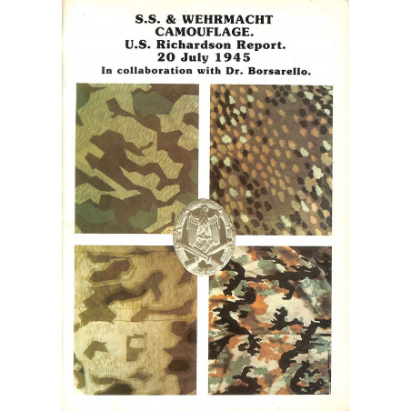 Livre S.S. & Wehrmacht Camouflage. US Richardson Report et4