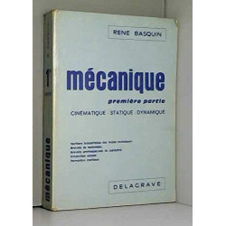 Livre Mécanique premiere...