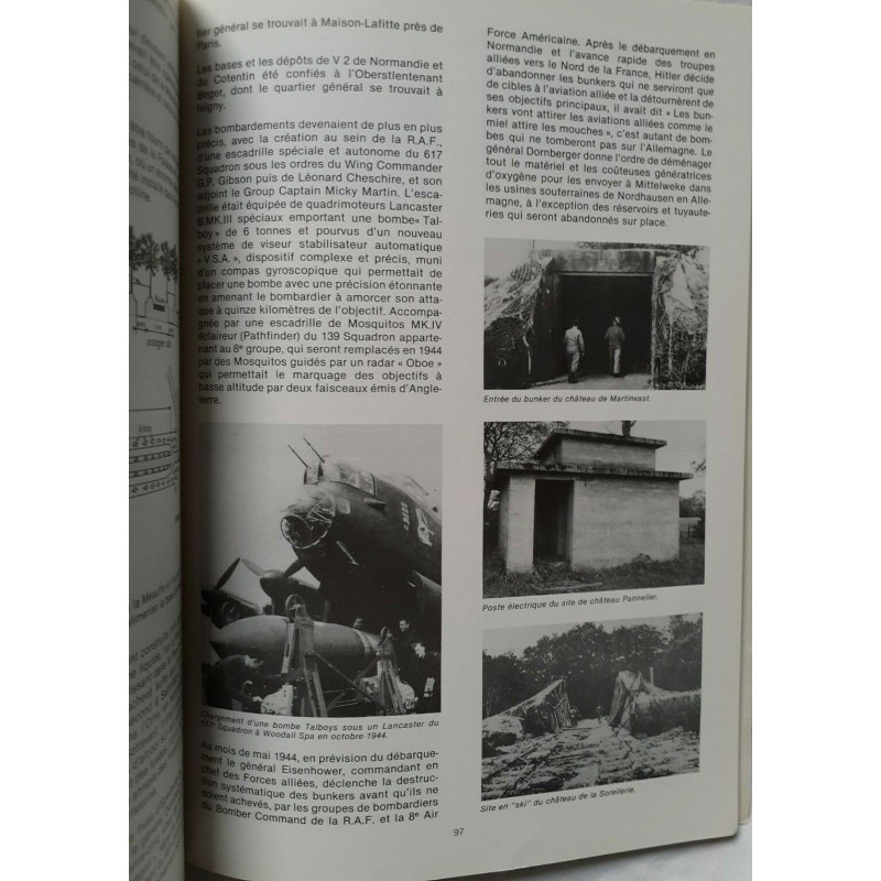 Livre Armes secrètes et ouvrages mystérieux de Dunkerque à Cherbourg, Les V1 et les V2, 2ème ed. de M.N. Cuich et5