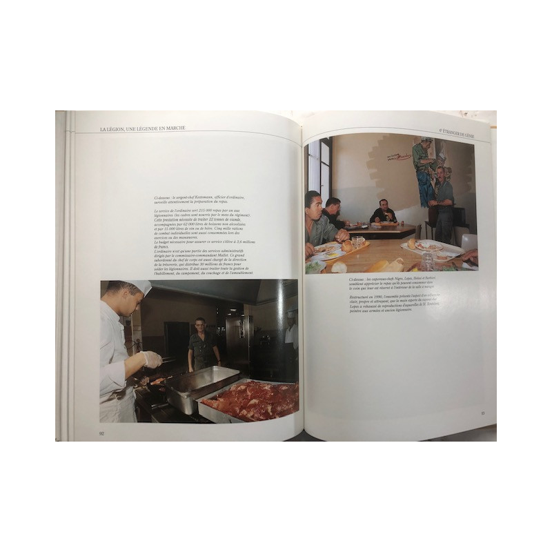 livre La légion : Une légende en marche : 6e étranger de génie par Szecsko et8