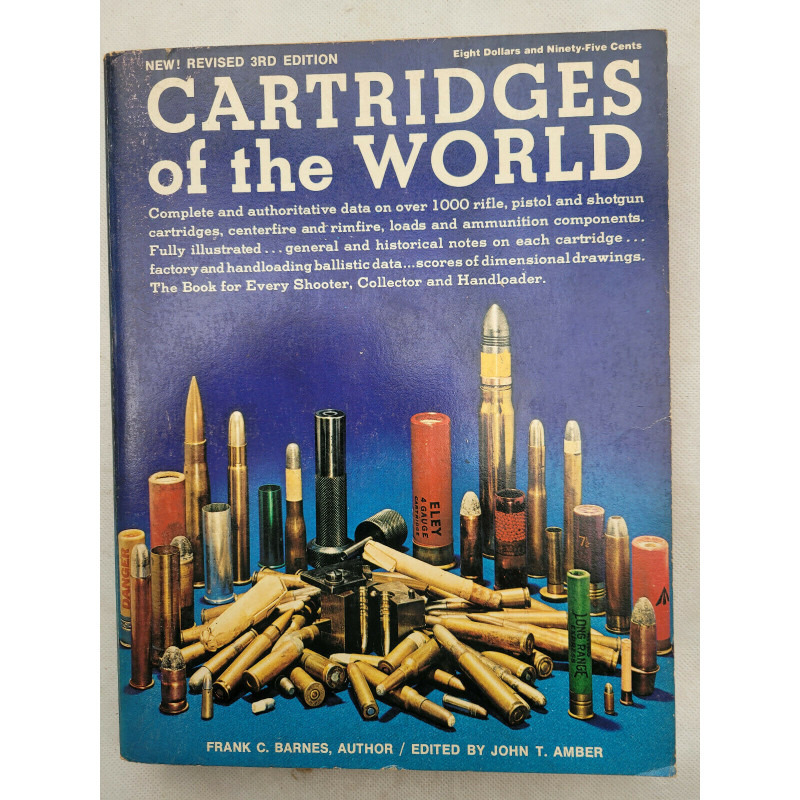 Livre Cartridges of the world Frank C. Barnes et9