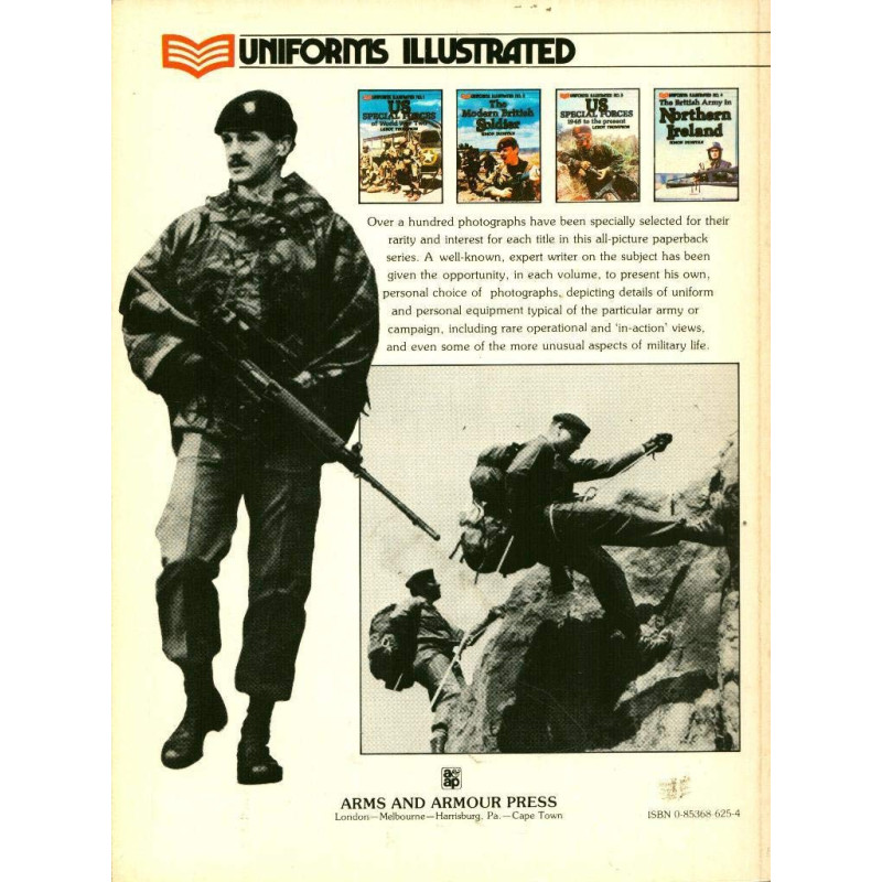 Livre Uniforms Illustrated No3 : US Special Forces 1945 to the present L. Thompson et10