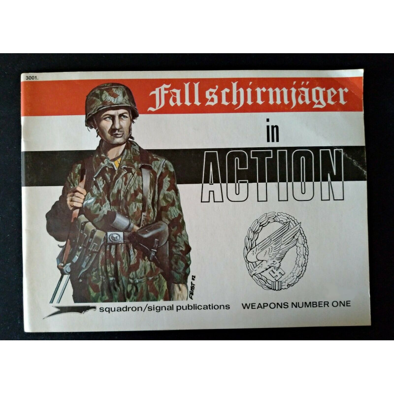 Livre squadron/signal publications, Weapons No1 Falls Schirmjager in action et11