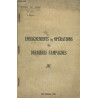 Livre Etude sur les enseignements des opérations des dernières campagnes - Aout 46- Minitère des Armée et11