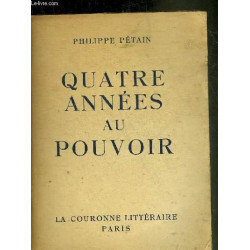 Livre Quatre années au...