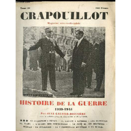 Livre Crapouillot Tome III - Histoire de la Guerre 1939-1945 - et11