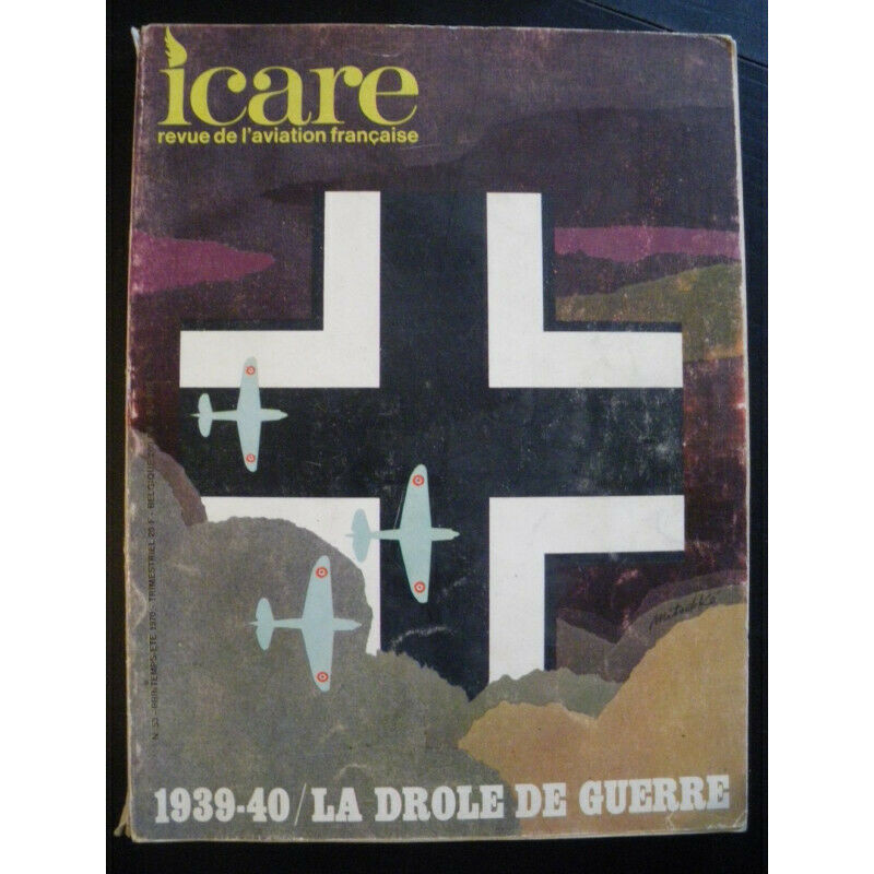 Livre Icare revue de l'aviation française 1939-40/La drole de guerre - et11