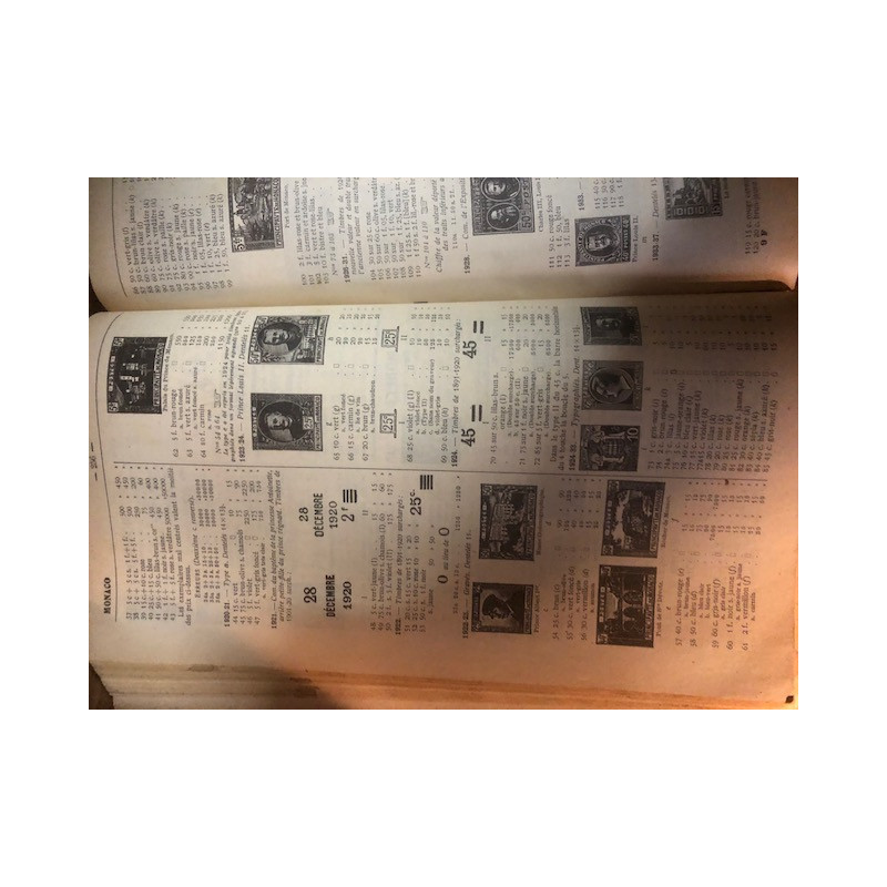 Catalogue de Timbres-Poste Yvert & Tellier - I France 1956 et12