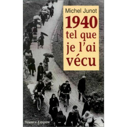 Livre 1940 tel que je l'ai...