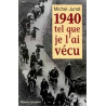 Livre 1940 tel que je l'ai vécu de M. Junot et12