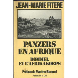 Livre panzers en Afrique de...