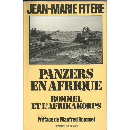 Livre panzers en Afrique de J.-M. Fitère et13