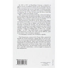 Livre Services Spéciaux Algérie 1955-1957 du Gen. Aussaresses et13