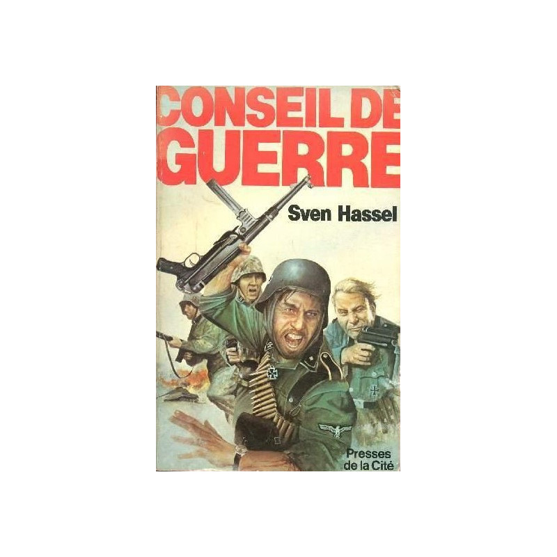 Livre Conseil de guerre de S. Hassel et13