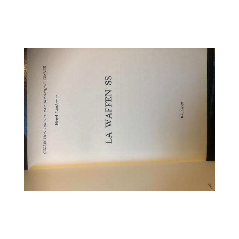 Livre Les Waffen SS de H. Landemer et14