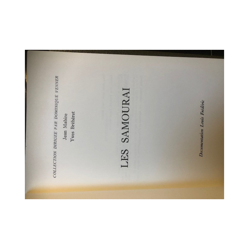 Livre Les Samouraï de J. Mabire et Y. Breheret et14