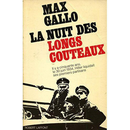 Livre La nuit des longs couteaux de M. Gallo et14