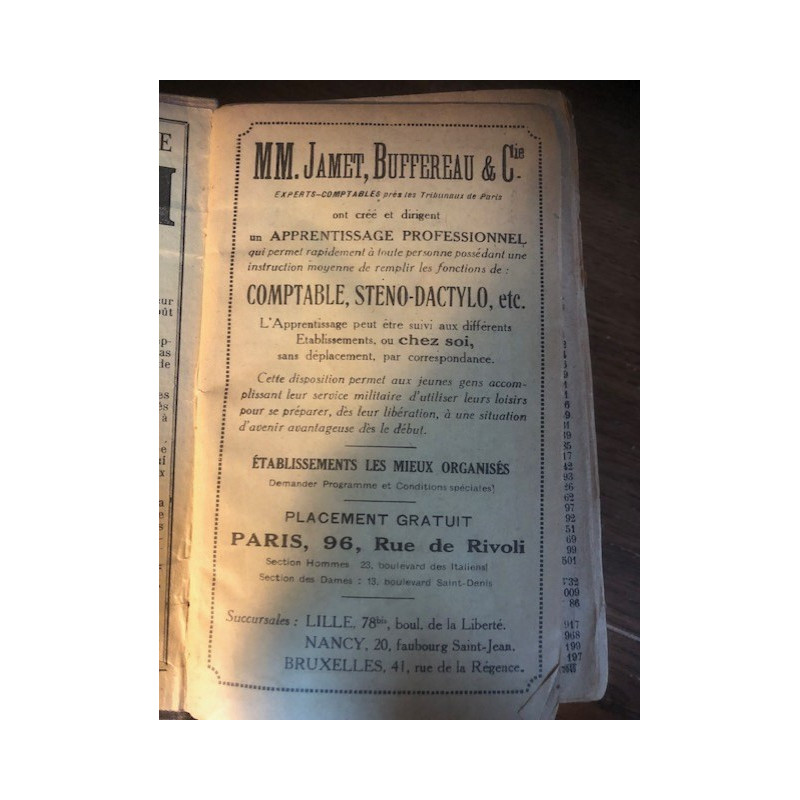 Livre L'infanterie en un volume Manuel d'instruction militaire - 1914 et11