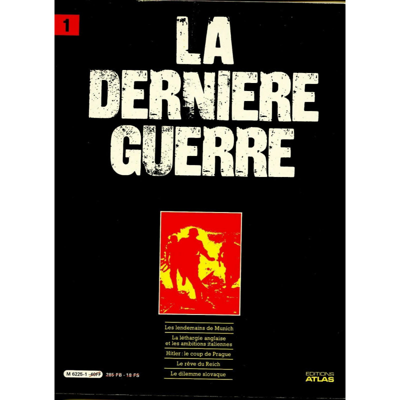 Livre la dernière guerre edition Atlas et8