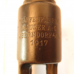 Boitier canon de Mauser Gew 98 Mauser Obendorf 1917 calibre 8 x 57 numéro 6099