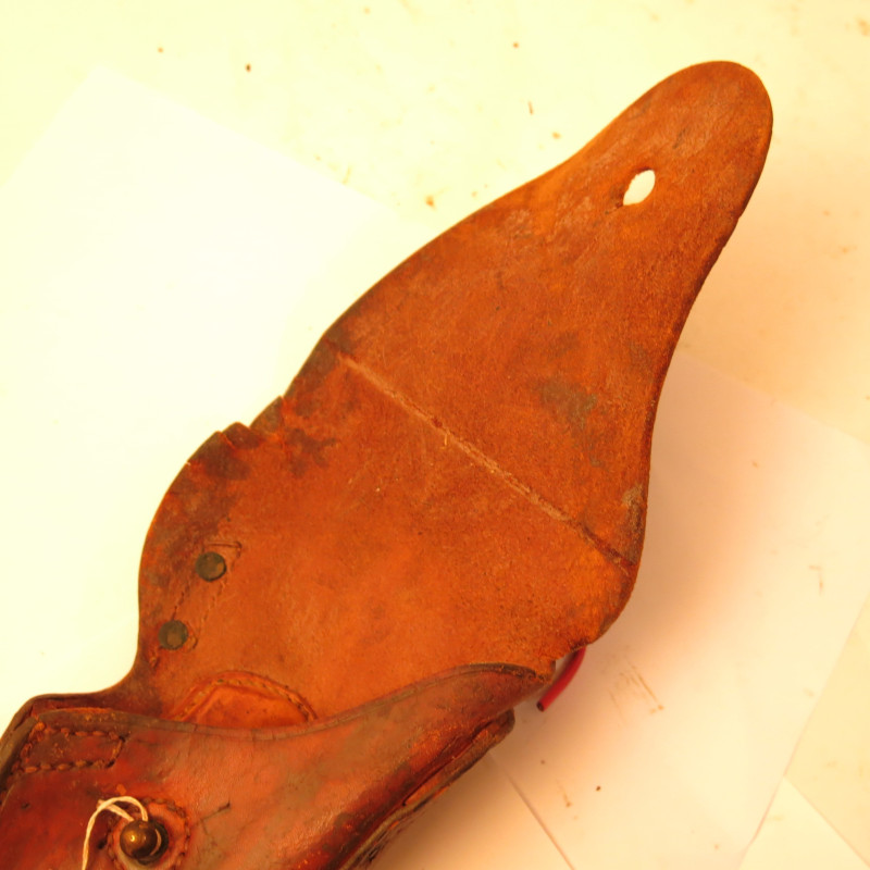 Etui cuir original Colt 45 Milwaukee 1942 Réf et 223