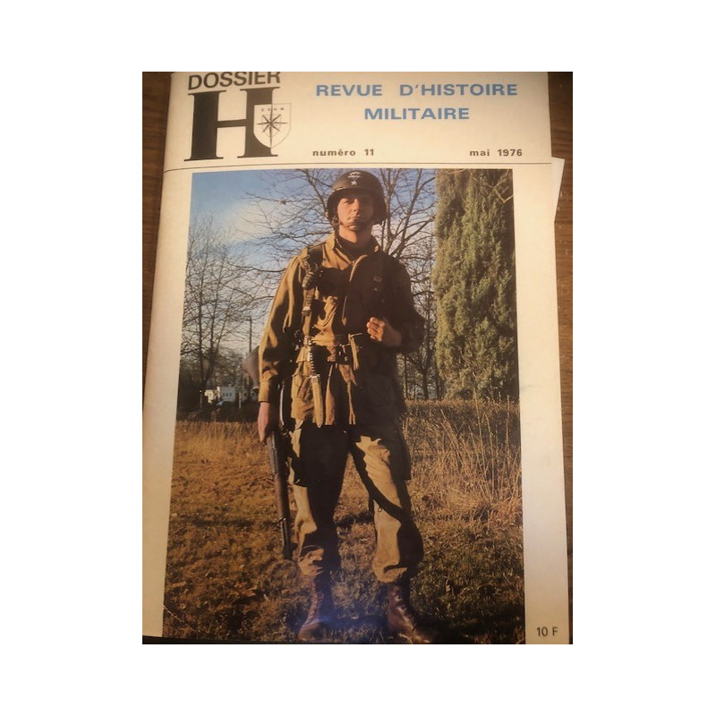 Revue d'histoire militaire numéro 11 de mai 1976 et4