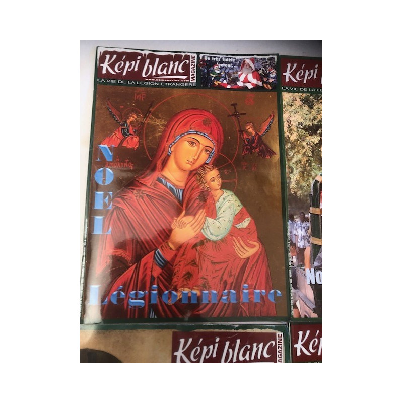 Revues Képi Blanc 2008 année complète et16