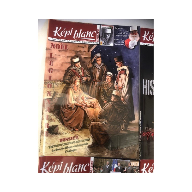 Revues Képi Blanc 2009 année complète et16
