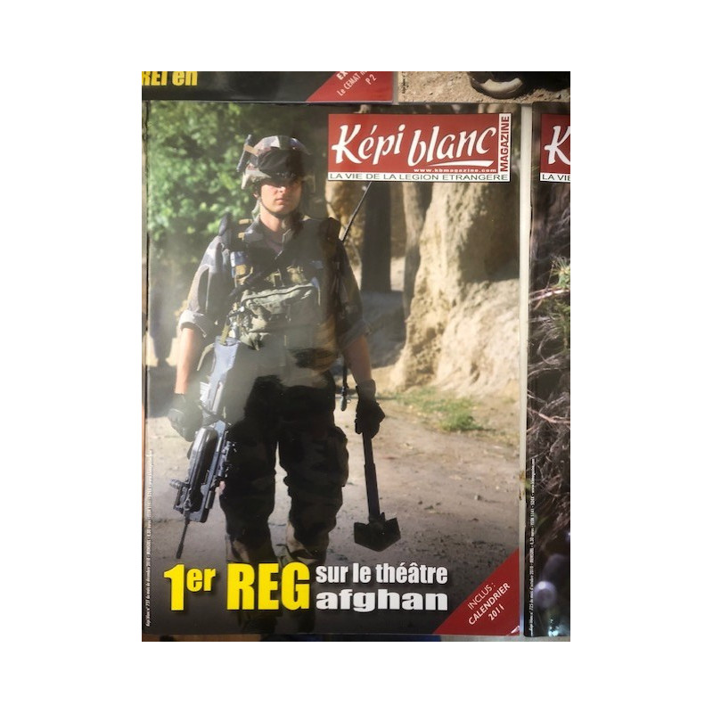 Revues Képi Blanc 2010 année complète et16