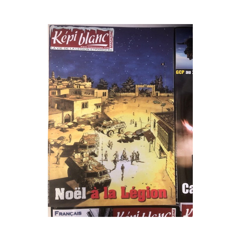 Revues Képi Blanc 2011 année complète et16