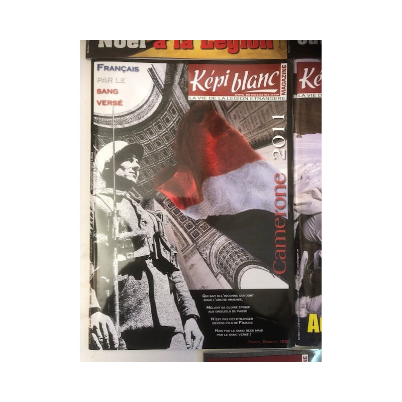 Revues Képi Blanc 2011 année complète et16