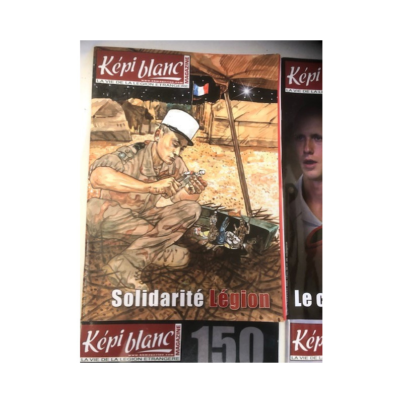 Revues Képi Blanc 2013 année complète et16