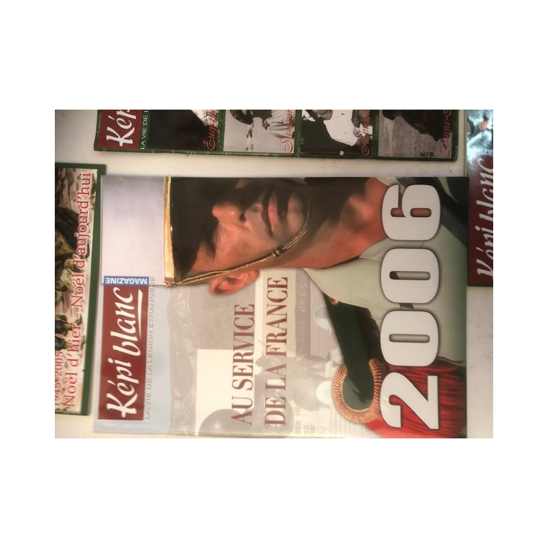 Revues Képi Blanc année 2006 (manque Février) et16