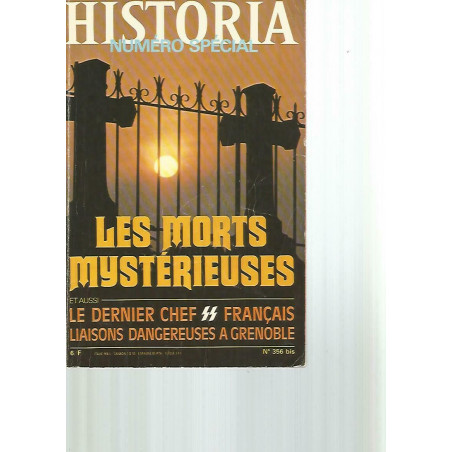 Livre Historia No356 bis : Les morts mysterieuses et17