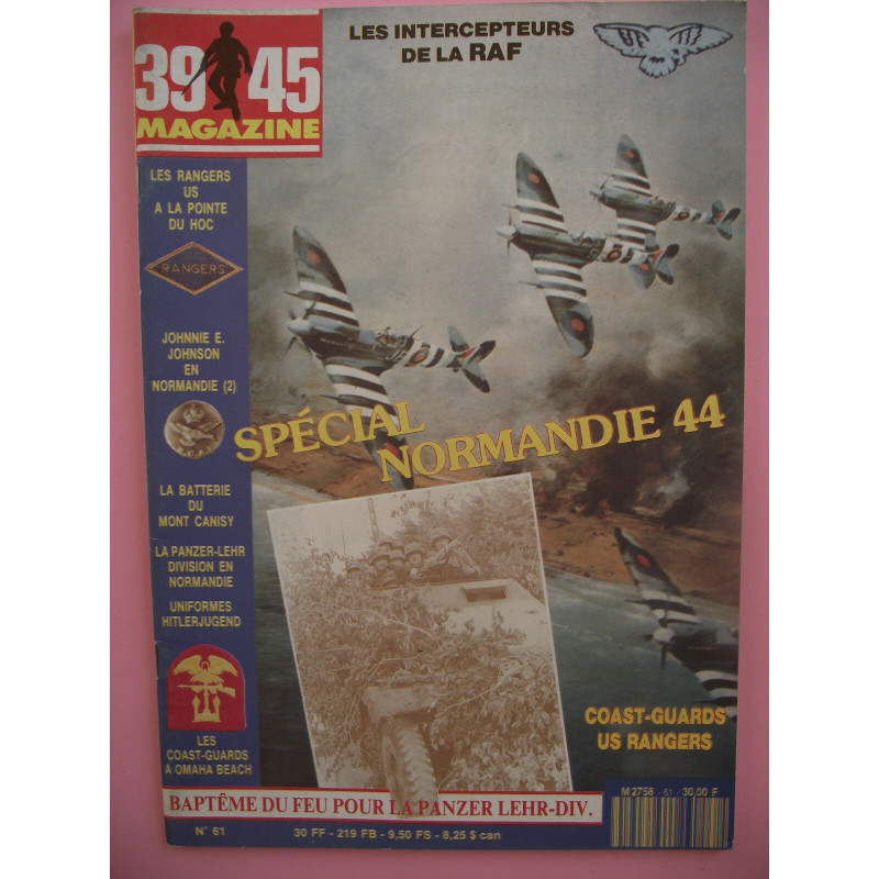 39-45 Magazine No61 : spécial Normandie 44 et17