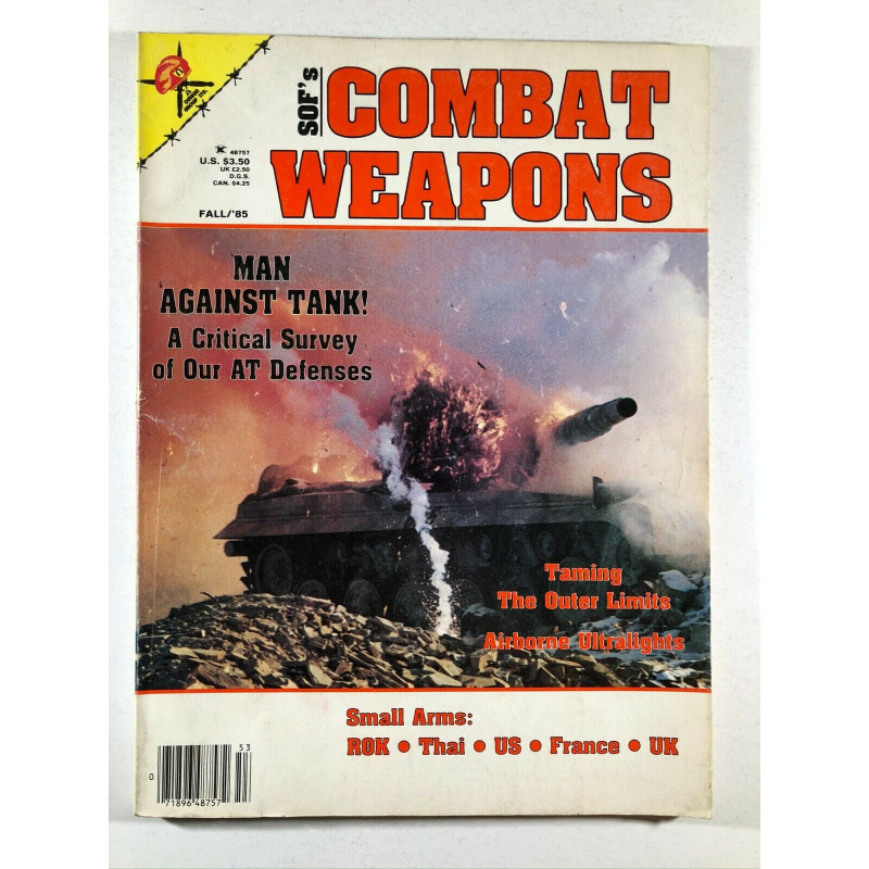 Magazine Combat Weapons Fall 85 : Man against tank et17