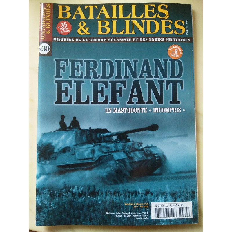 Revue Batailles et Blindés No 30 : Ferdinand Elefant et17