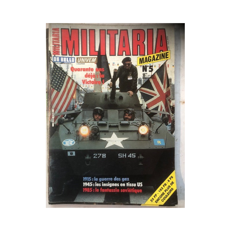 Magazine Armes Militaria No 5 et19