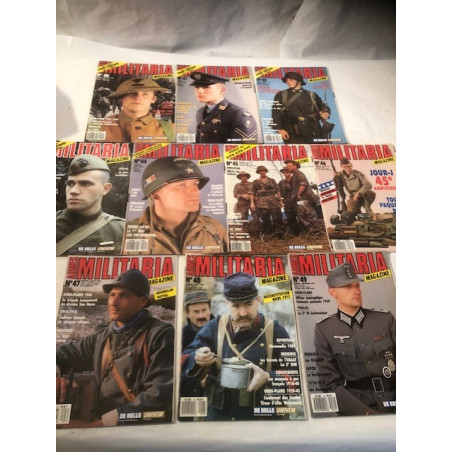 Pack Magazines Armes Militaria du No 40 à 49 et20