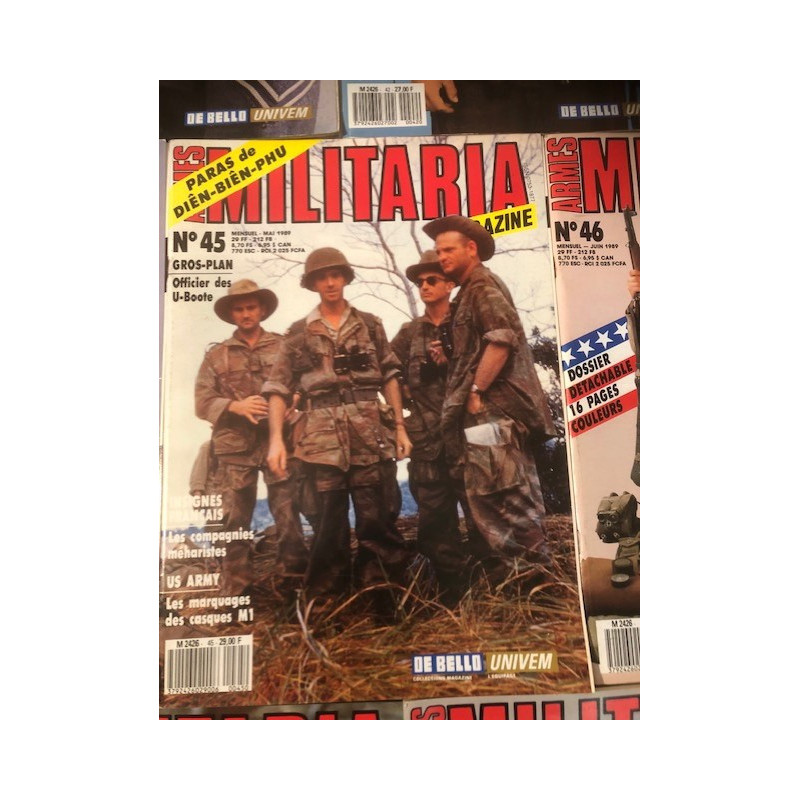 Pack Magazines Armes Militaria du No 40 à 49 et20